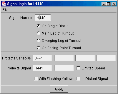 Simple Signal Logic for the lever