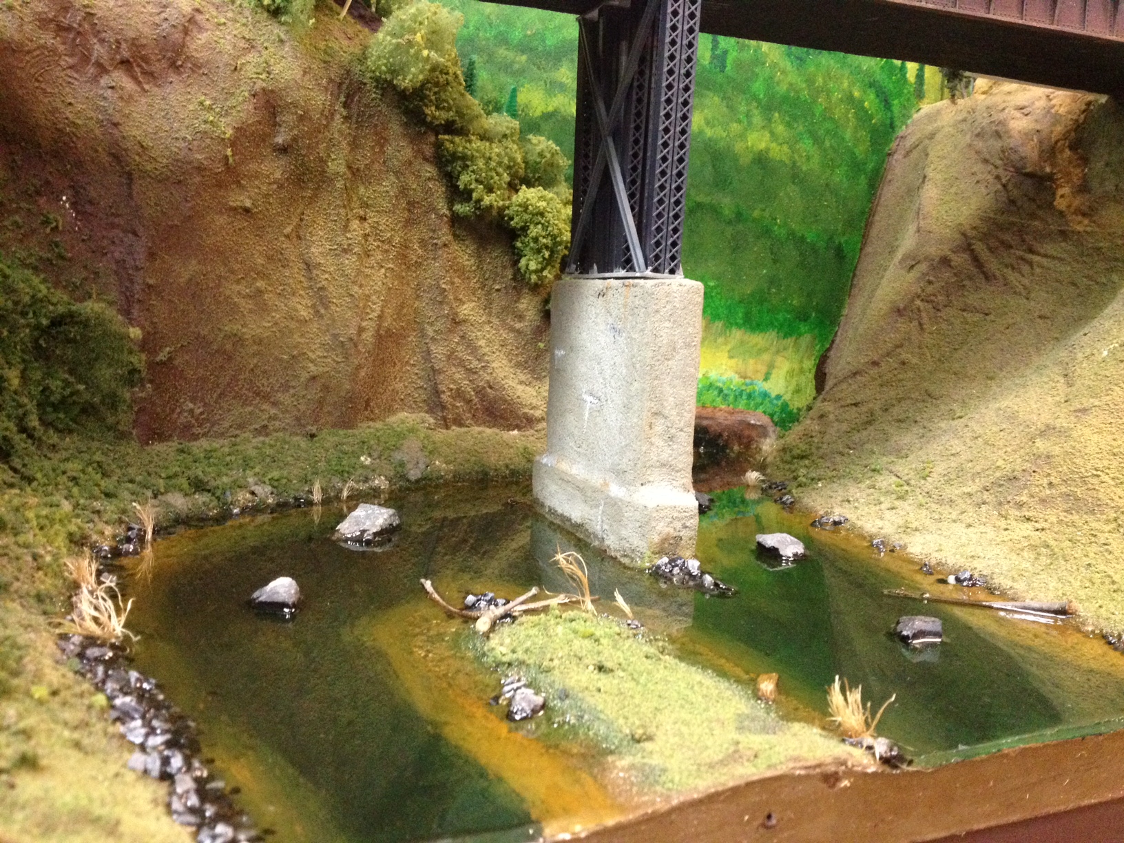 Laurel Run before the water effects are added